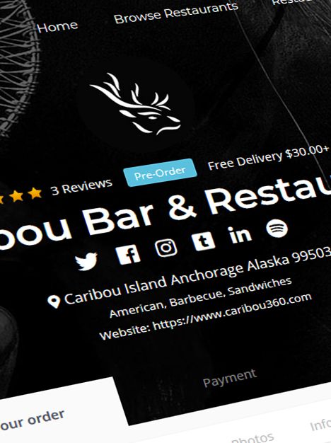 Alaskan Cuisine App Features for Social Media